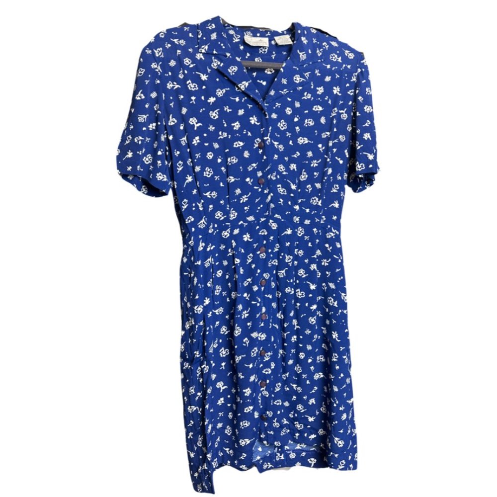 Liz Claiborne Floral Button Down Dress